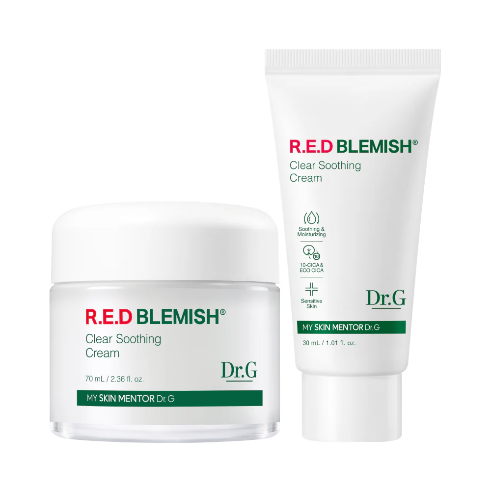 Dr.G Red Blemish Clear Soothing Cream Special Set (50mL+30mL)